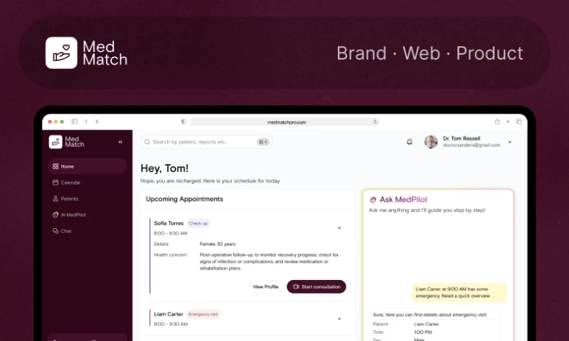 MVP Product Design for an AI-Powered Healthcare Platform