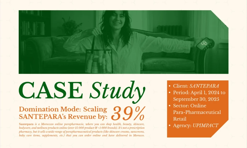 Upimpact - Domination Mode: Scaling SANTEPARAs Revenue by 39%