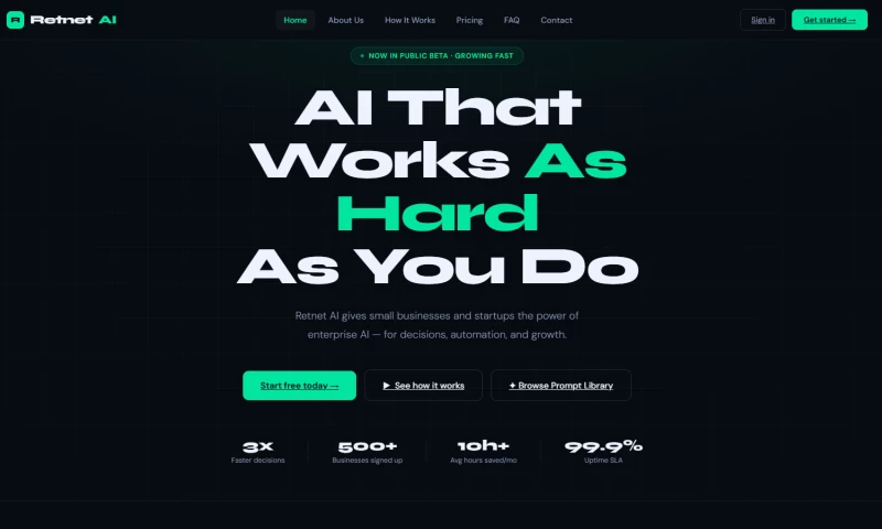 Reternetics - Retnet AI