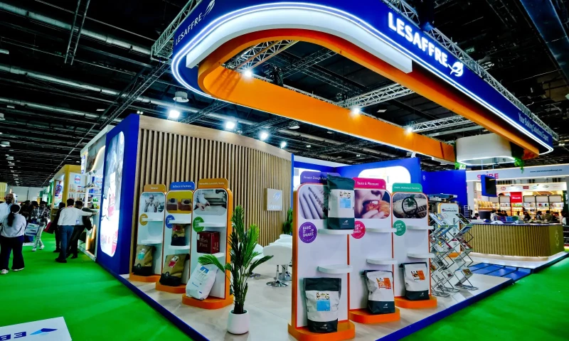 Quattro Stand - Lesaffre Gulfood 2026 Exhibition Stand Build Project
