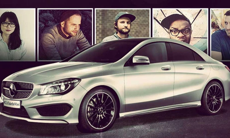 Mercedes-Benz CLA Instagram Campaign