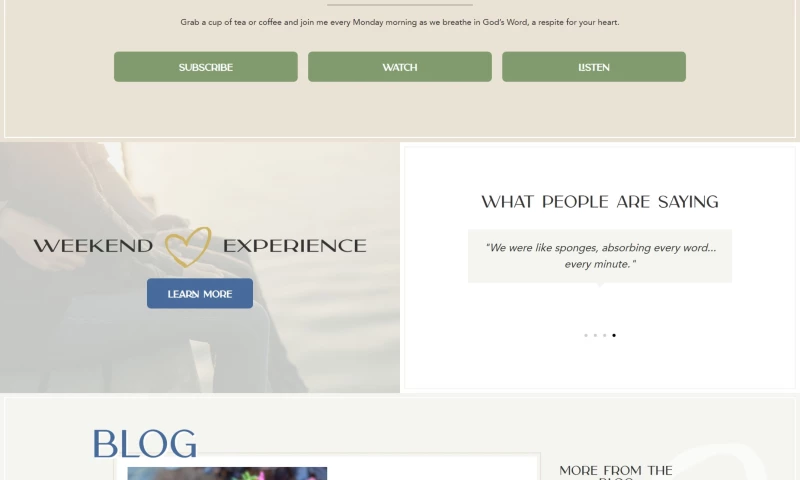 Epic Life Creative - Reclaiming Hearts Website