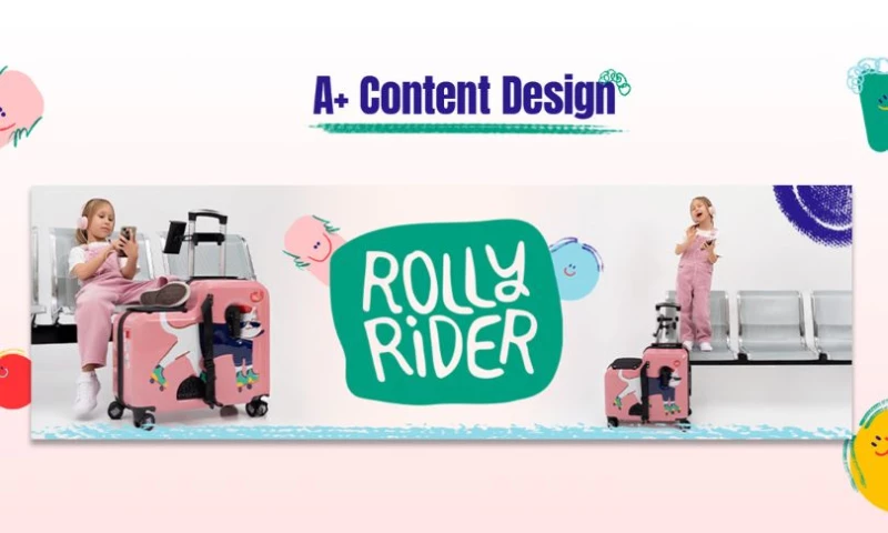 DigiGyor Tech Pvt Ltd. - Rolly Rider Ride-On Suitcase Success Story on Amazon