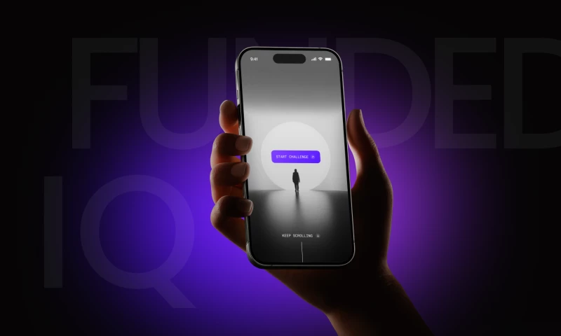 Arounda - FundedIQ | Brand Identity & UI/UX Design for a Prop Trading Platform