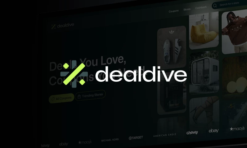 Bykreator Studio - Coupon Aggregator Branding & Website Design