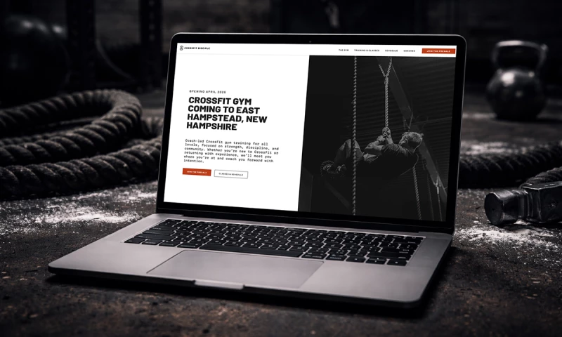 The Studio Indigo - CrossFit Disciple | Brand & Website Design