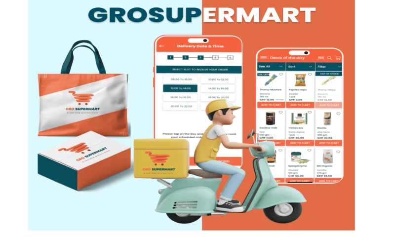 Gro Supermart: Ecommerce Platform