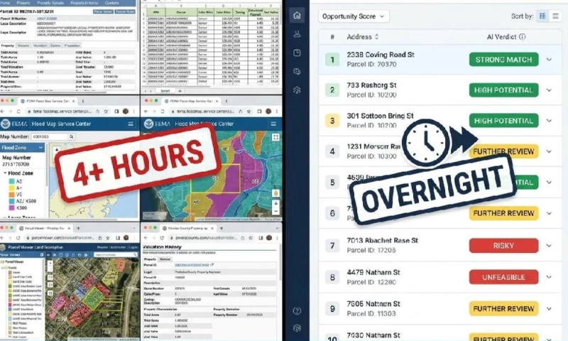 Glivera team - Automated FL Tax Deed Auction Research: Hours of Work, Zero Clicks