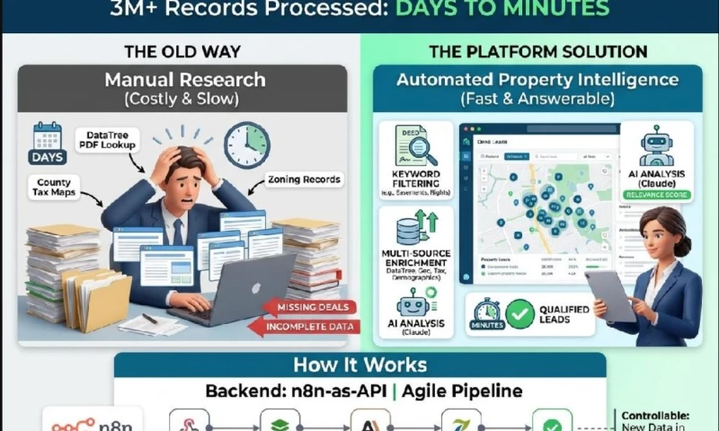 Glivera team - 3M+ Deed Records Processed: Property Research from Days to Minutes