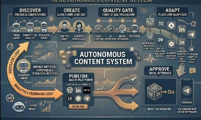 Glivera team - 30 AI Agents, 5 Platforms, One Dashboard: Autonomous Content System