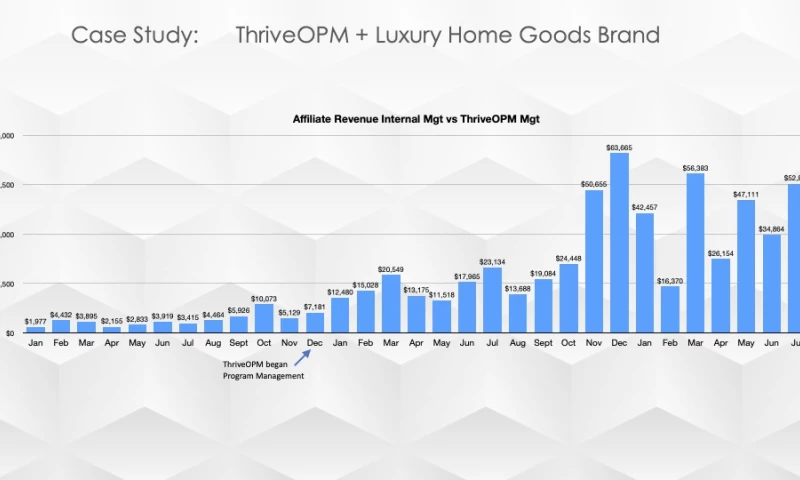 ThriveOPM - Case Study: ThriveOPM Improves Affiliate Marketing Results for Home Decor Brand