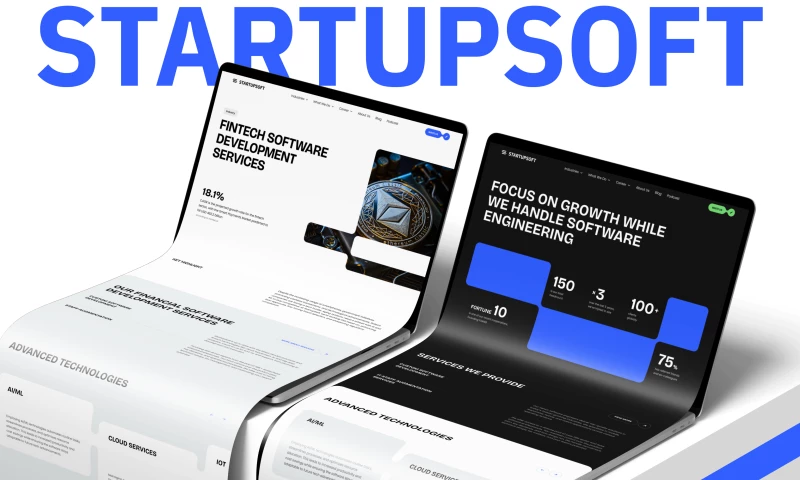 Flying Age - Website redesign for software engineering company