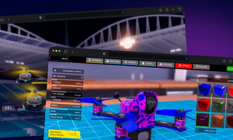 Kevych Solutions - The Drone Racing League Simulator Racing / Sports / Simulation