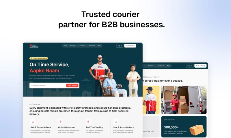 Quick Courier: B2B Logistics Platform