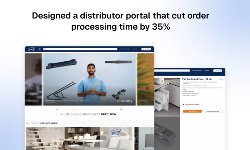 Ebco: B2B Distributor Portal for Hardware