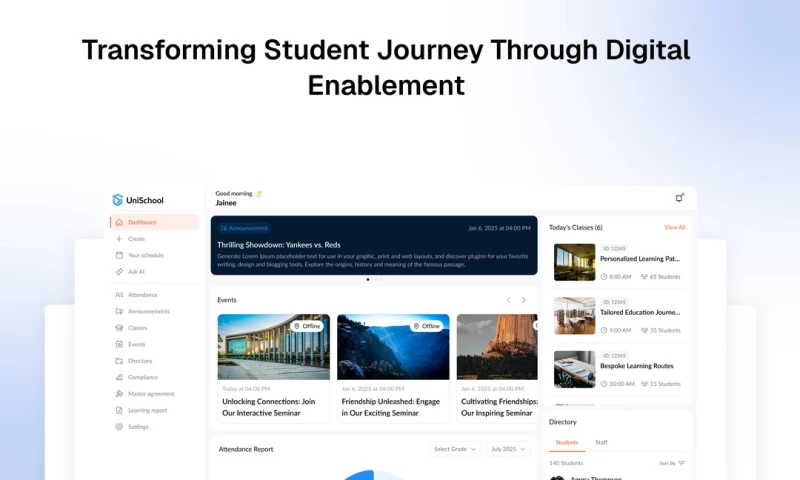 UniSchool: School Operations and Learning Platform