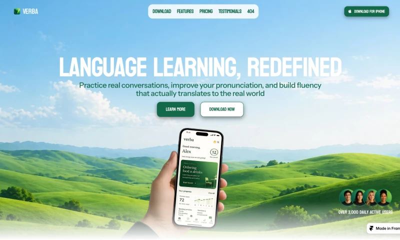 Merokee Web Design - Verba App