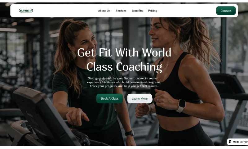 Merokee Web Design - Framer Landing Page