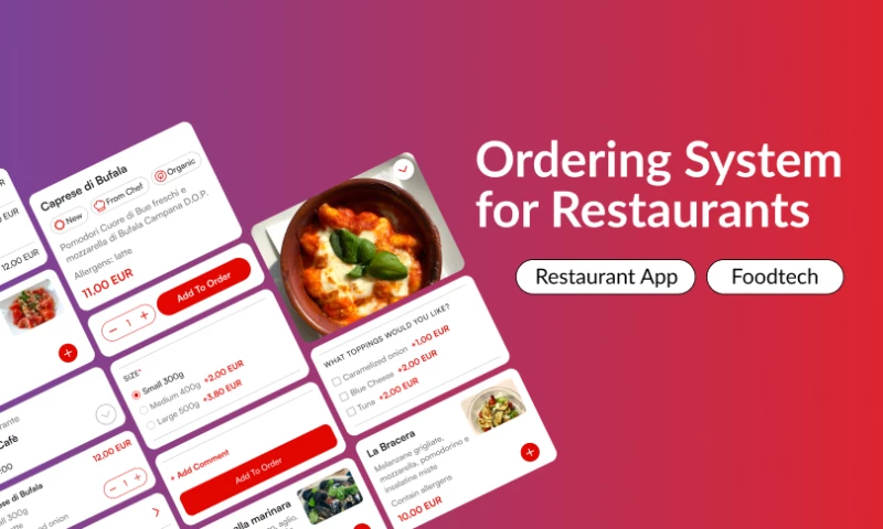 Ordering System for Restaurants