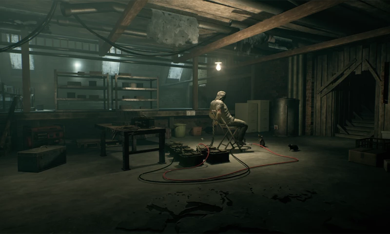 Boxel Technology - Interrogation Basement Scene for Game