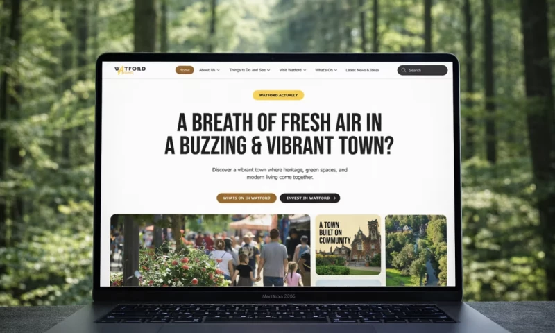 MX Web Design - Website Redesign For Watford Council