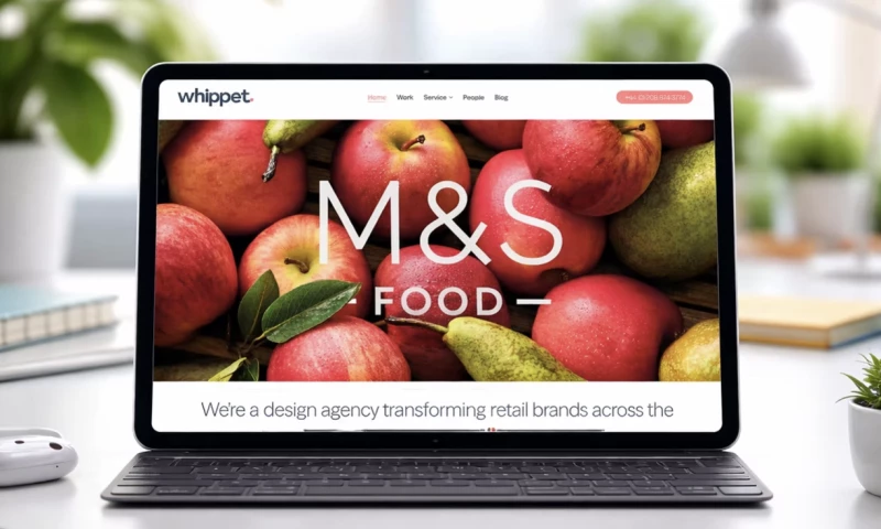 MX Web Design - Website Redesign For Whippet