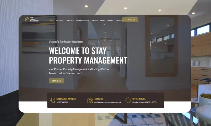 MX Web Design - Website Design For Stay Property Management