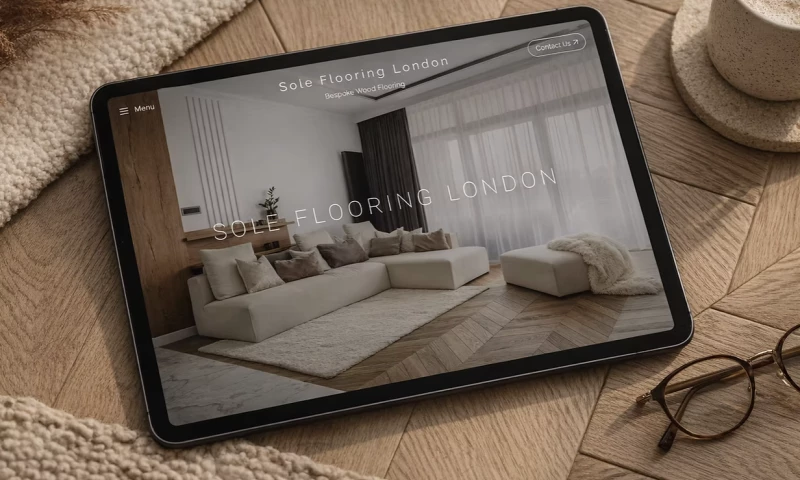 MX Web Design - Wix Website Redesign For Sole Flooring