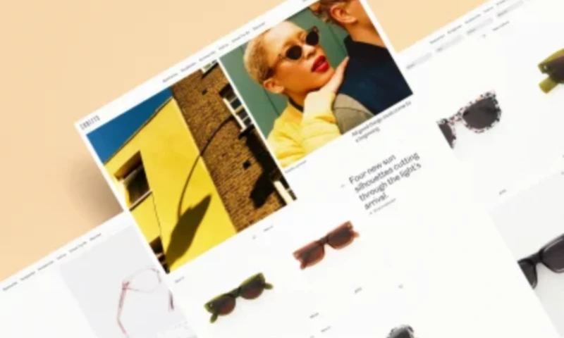 Imagen Web Pro - Cubitts Premium Eyewear E-Commerce Website