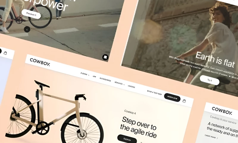 Imagen Web Pro - Cowboy Premium Electric Bike Website