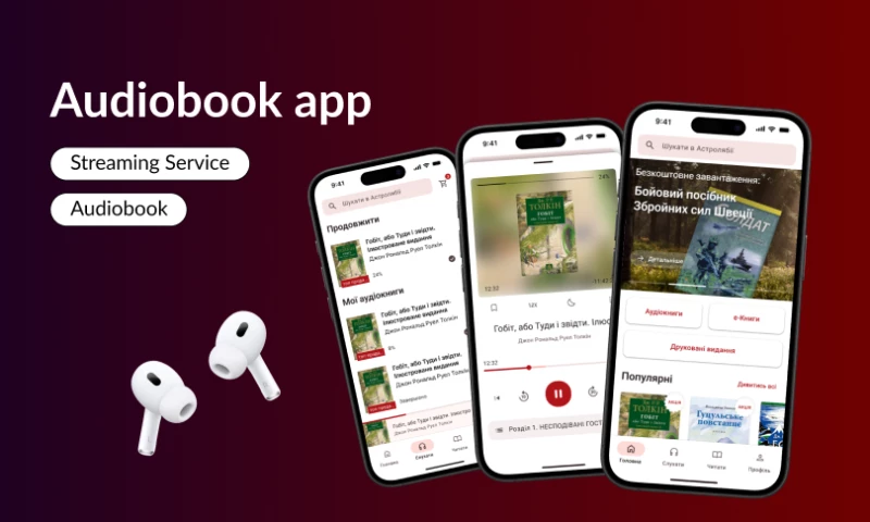 Ebook & Audiobook App