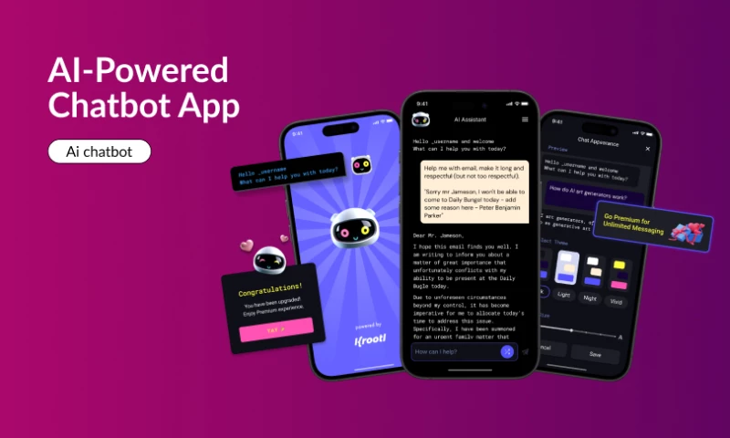 Krootl - AI-Powered Chatbot App