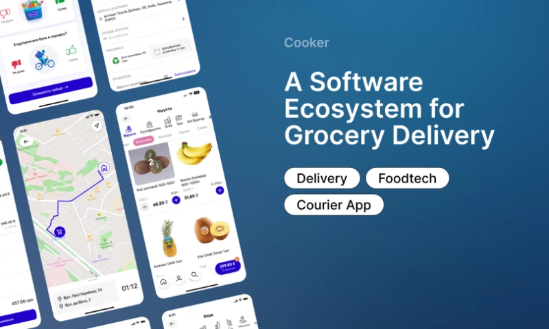 Krootl - Food delivery: Client and Courier apps