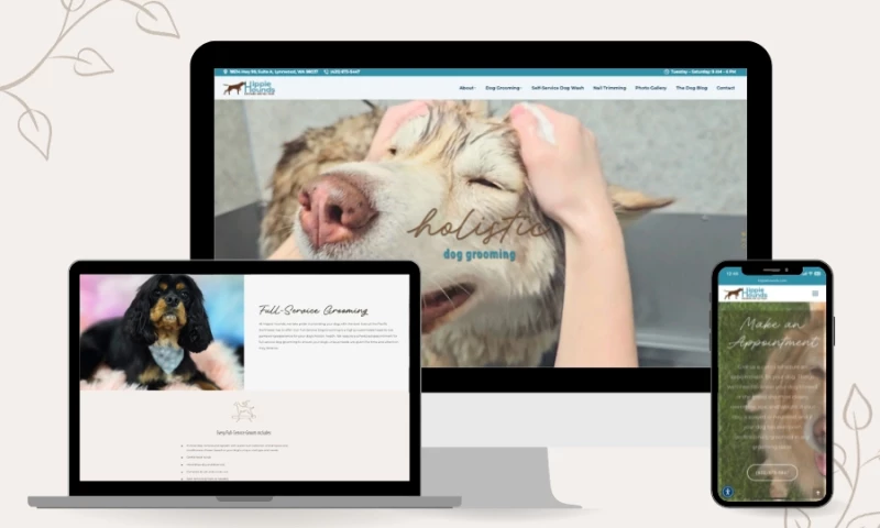 Hummingbird Marketing Services - Hippie Hounds - Website Redesign & Digital Marketing