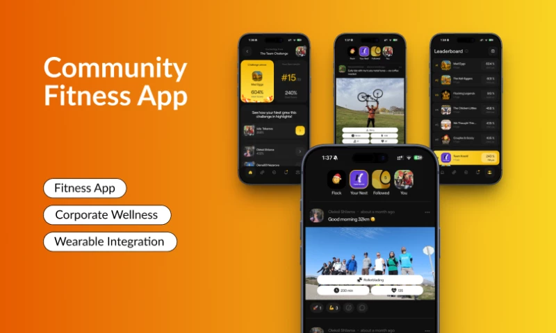 Corporate Fitness App