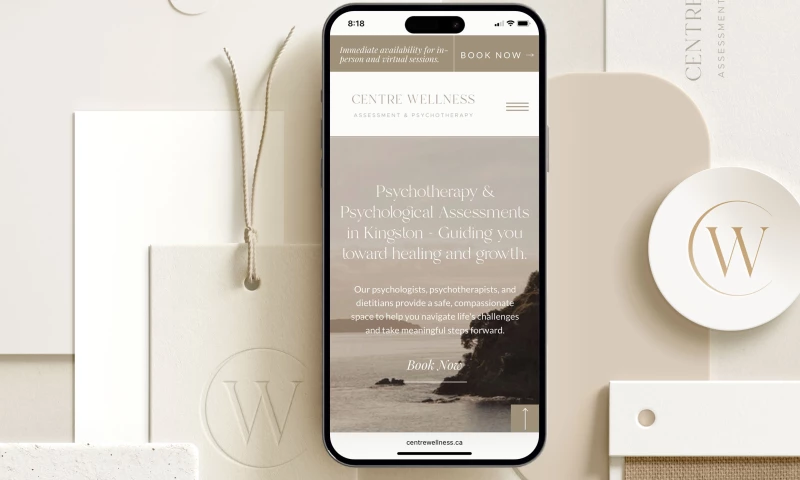 White Ink Creative - Centre Wellness Psychotherapy