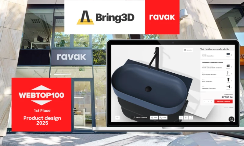 Bring3D - RAVAK 3D/AR Bathroom Configurator