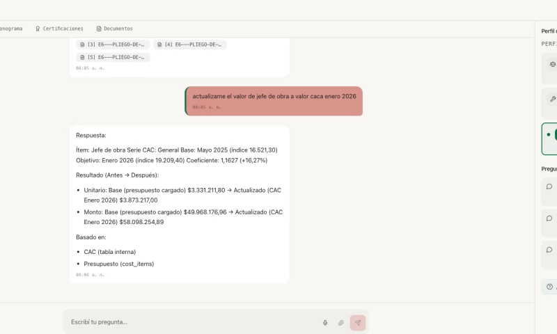 Work-Smart.ai - Capataz Private AI Assistant for a Construction