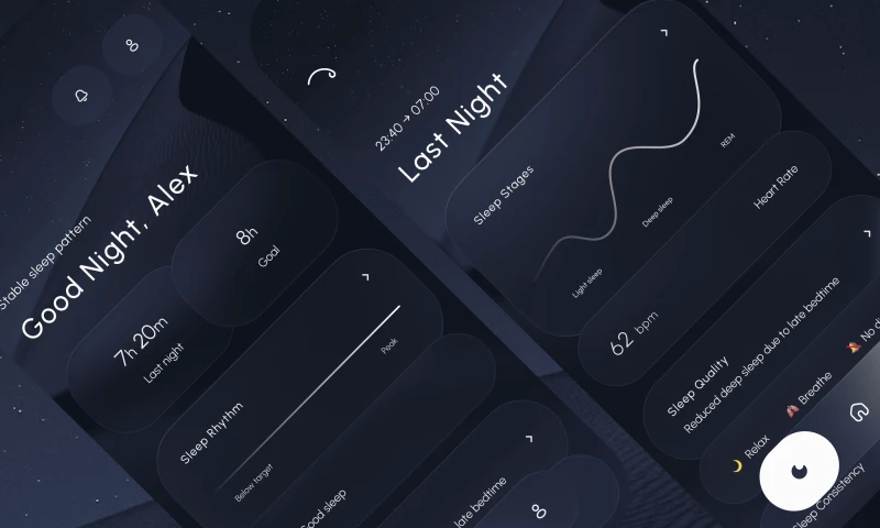 Somna | Design of Sleep Pattern Interface