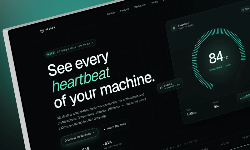 Neuron | Performance Monitoring Desktop App Design