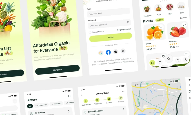 DXB APPS - Grocery Delivery App