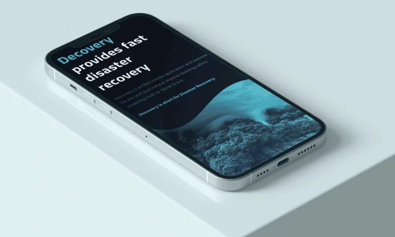 Spiral Scout - Decovery: DISASTER RECOVERY APPLICATION AND REPORTING TOOL FOR CITIES