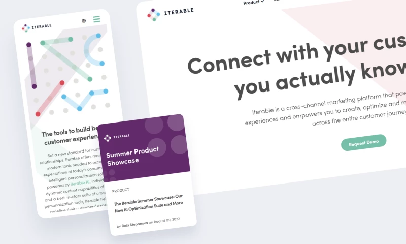 Iterable: Custom Shopify Solutions Development For a Cross-Channel Marketing Platform