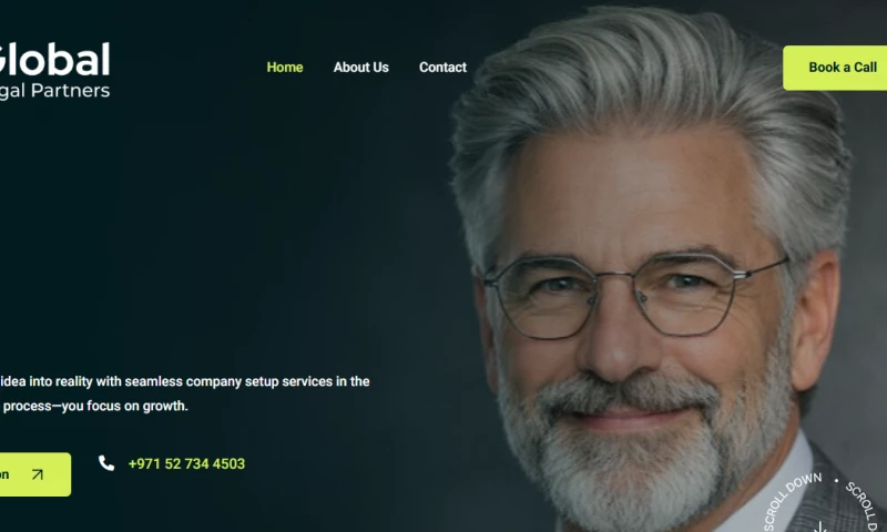 Techwaresoft - Website Development for GL Partners