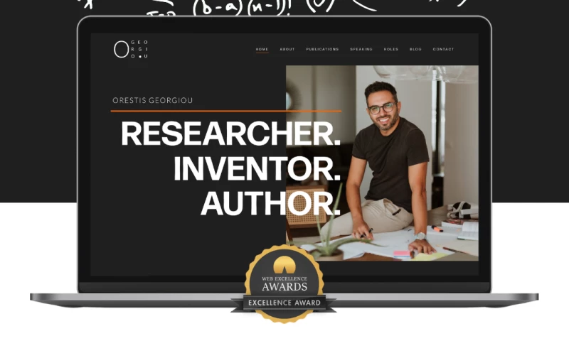 Architecting Authority: Brand & Web Strategy for Orestis Georgiou