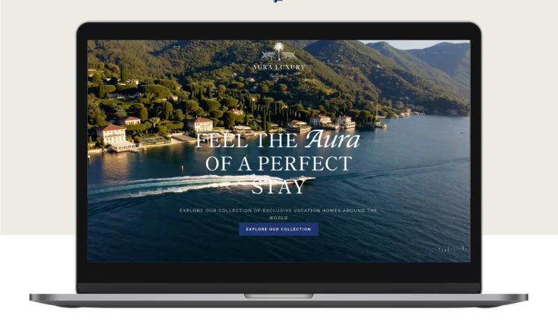 Visuable - Digital Elegance: A Premium Overhaul for Aura Luxury Co.