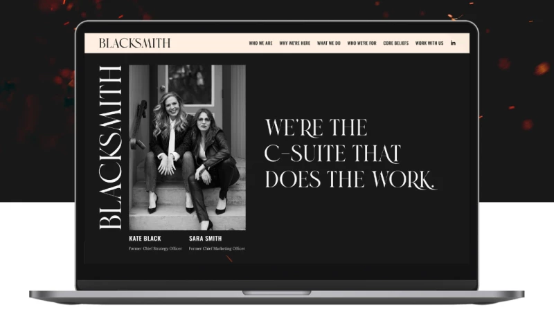 Visuable - Forging Global Authority: Brand & Web Strategy for Black Smith Global