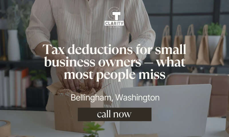 Clarity Tax Group - Tax deductions for small business owners
