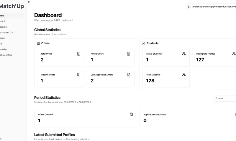 DEVEDANOS - AI-powered student job matching platform