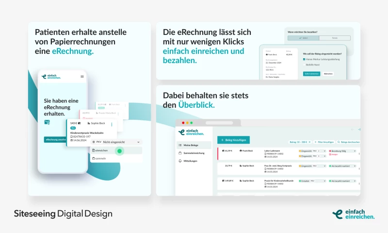 Siteseeing Digital Design - einfach einreichen
